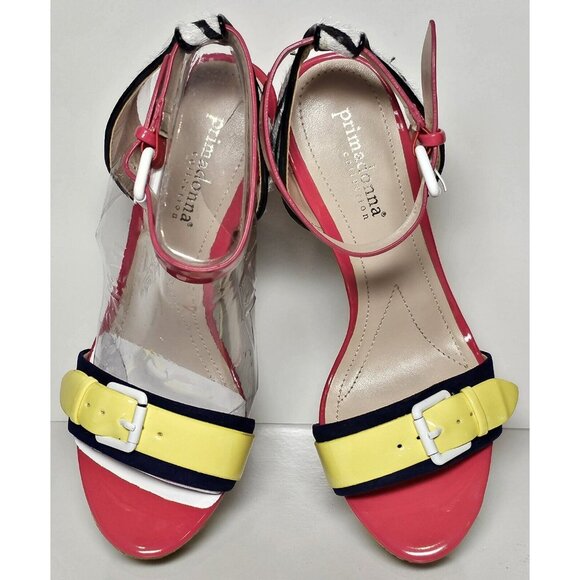 PRIMADONNA COLLECTION Women Euro Size Zebra 4.5 INCH HEEL New Corallo 09830 - Picture 4 of 12